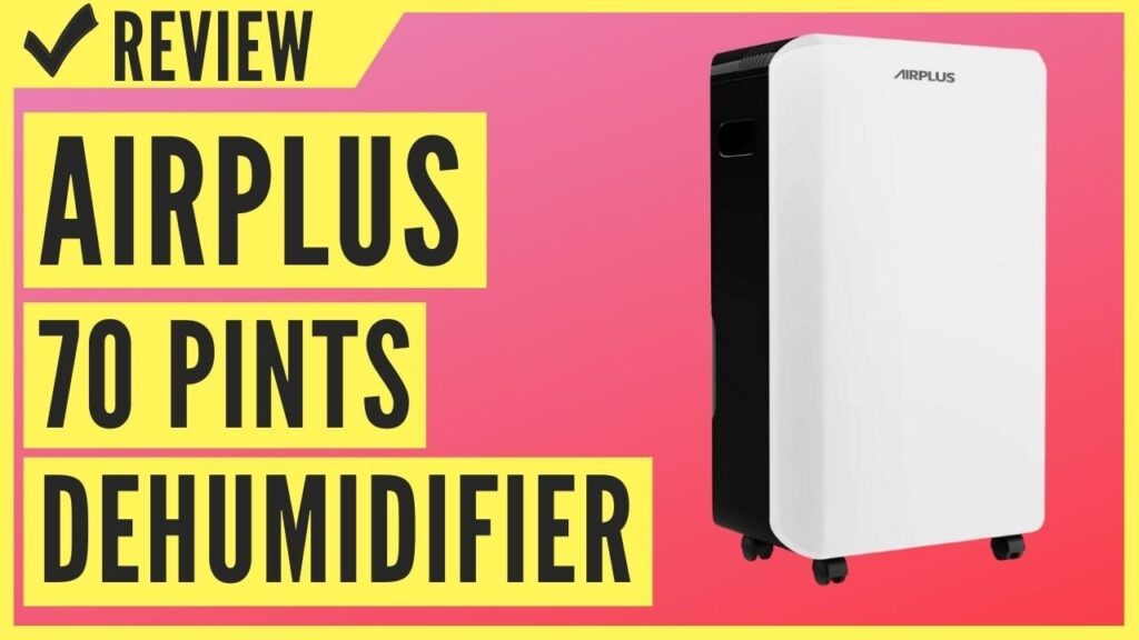 AIRPLUS 70 Pints Dehumidifier, Great Dehumidifiers for Basements Review