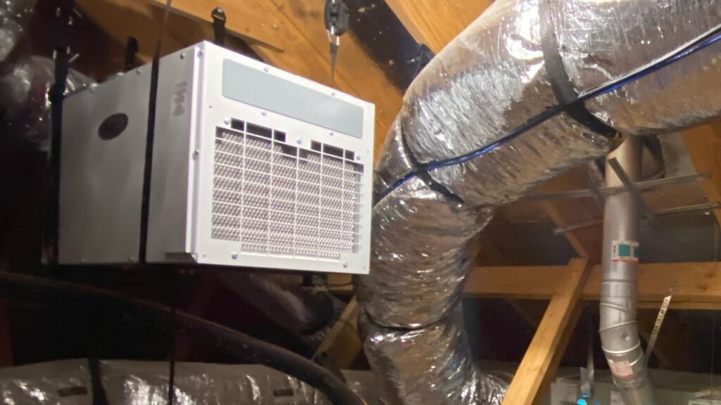 Aprilaire 1850 Whole Home Dehumidifier Install