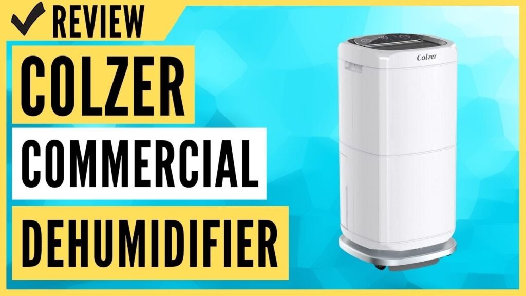 COLZER 140 Pints Commercial Dehumidifier Large Capacity Dehumidifiers Review