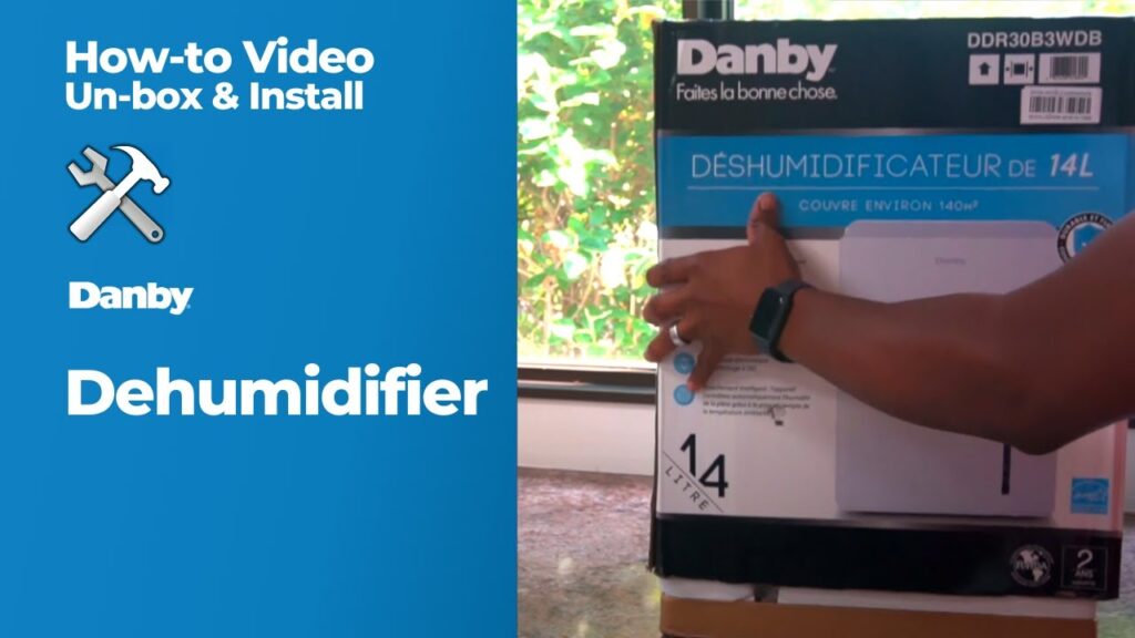 Danby How-To: Dehumidifier Unboxing and Installation