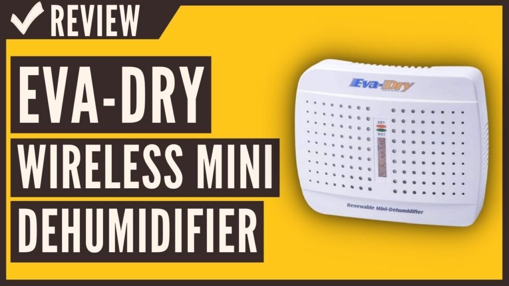 Eva-Dry Wireless Mini Dehumidifier, White (E-333) Review