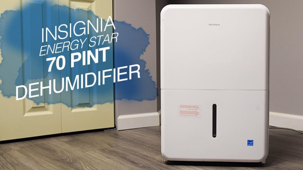 Insignia Dehumidifier – 70 Pint – Energy Star – Unboxing and Review – Basement = Super Dry!