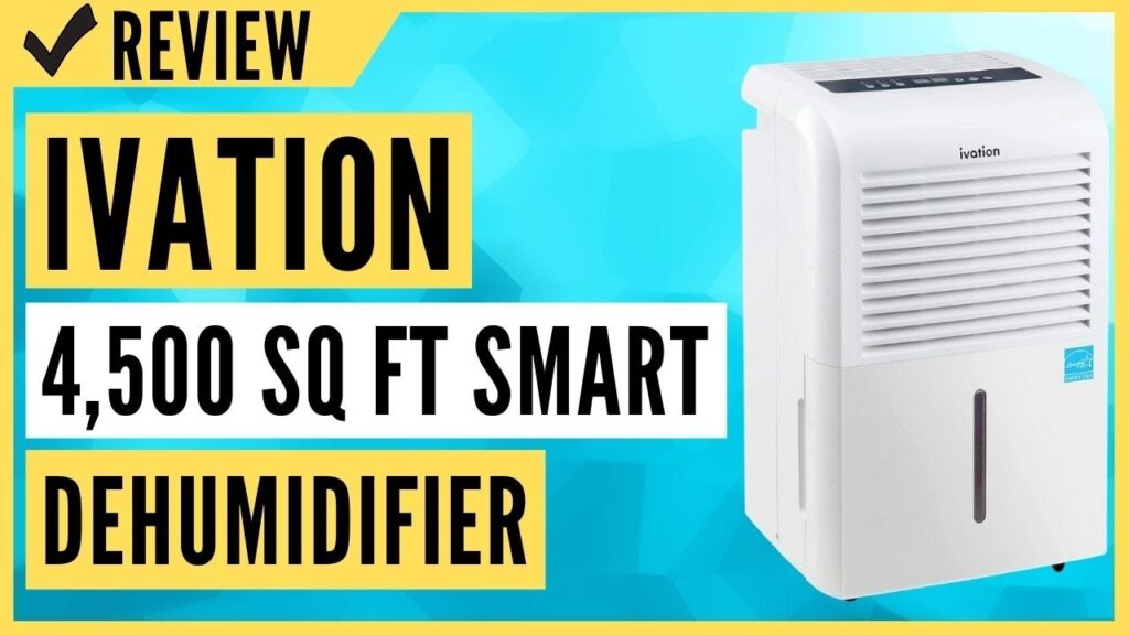 Ivation 4,500 Sq Ft Smart Wi-Fi Energy Star Dehumidifier Review