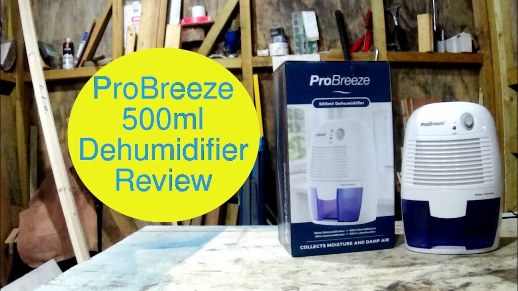 ProBreeze 500ML Dehumidifier unboxing and review