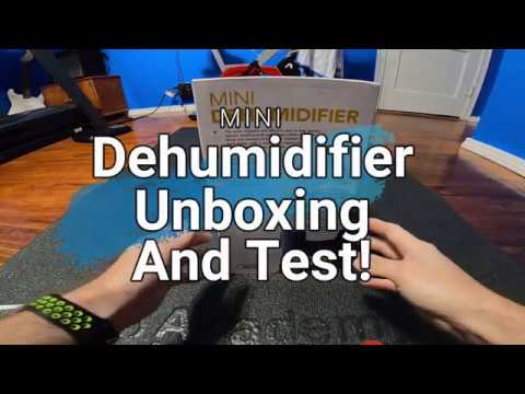 SEAVON Electric Mini Dehumidifier Unboxing and test!