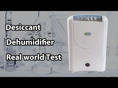 Test of a Desiccant Dehumidifier EcoAir ddw122fw